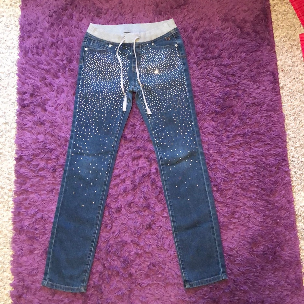 Justice 12R skinny jeans